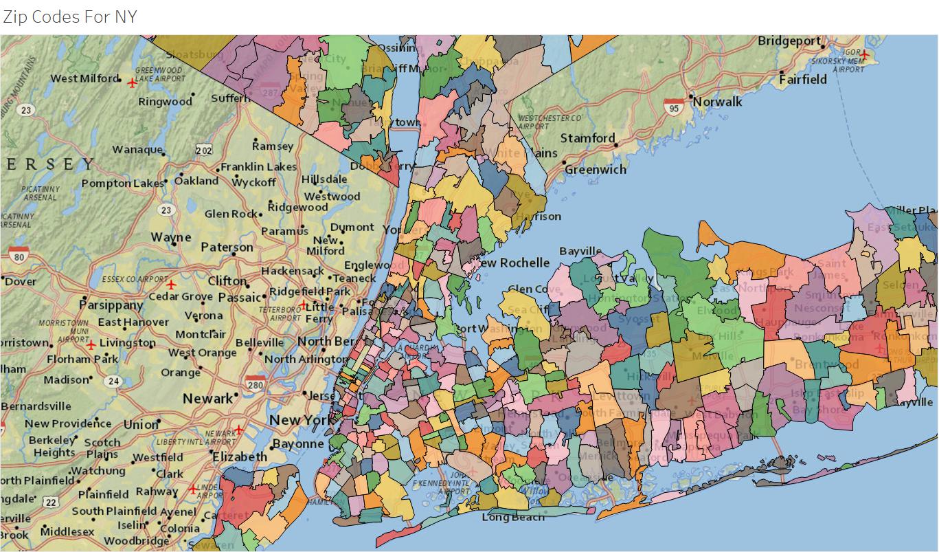 A Useful Usa Zip Code Shapefile For Tableau And Alteryx Data Blends